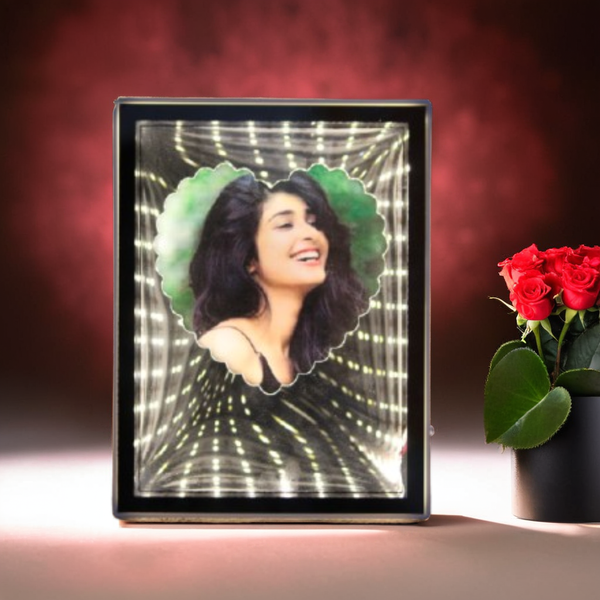 Customizable Magical LED 5D Mirror